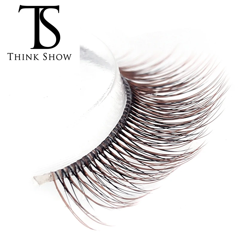 

Thinkshow 3Pairs 3D Eyelashes Makeup Natural Black Professional Lashes False Eyelashes Hand Made Cilios Wimper Extensions