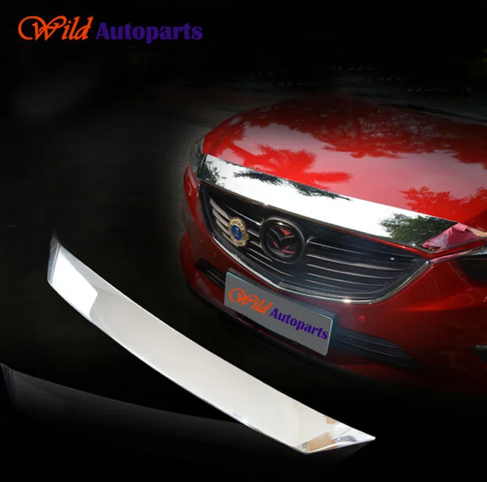 Sport Chrome Mirror Front Grille Grill Hood Cover ...