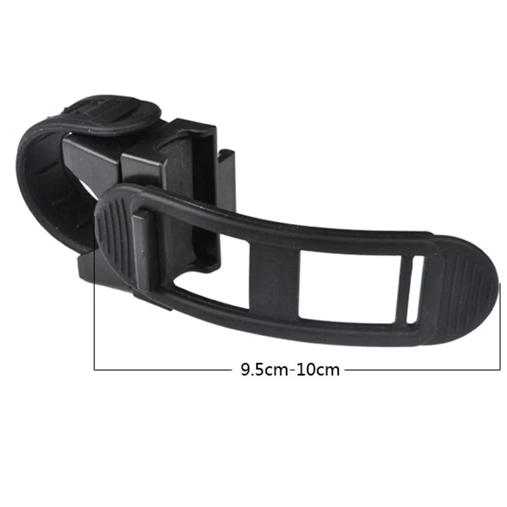 Discount New Adjustable Belt 360 Degree Rotation Universal Bicycle light Holder Flashlight Rack  Bike Light Mount Bracket Clip 9