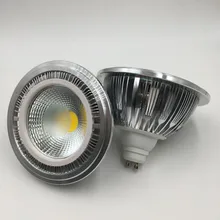 AR111 18W cob Светодиодная лампа 7W G53 лампа 9 Вт 12 Вт G53 светодиодный 110-240V 15W ar111 светодиодный светодиодные лампы ar 111 светодиодный светильник с GU10 база