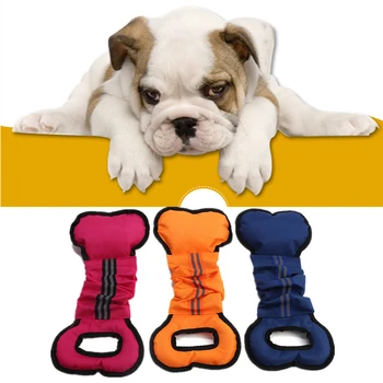 

New Arrival Dog Toy Bone Type Oxford Cloth Training Interactive Bite Rod Pull Ring Stick Pull Ring Pet Chew Toys