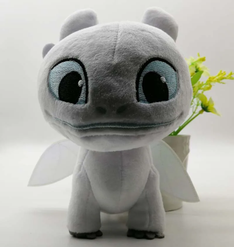 How to Train Your Dragon 3 Plush Toy Light Fury Soft White