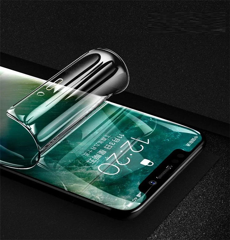 2 шт Передняя и задняя мягкая защитная пленка для экрана iphone X XR XS MAX с инструмент