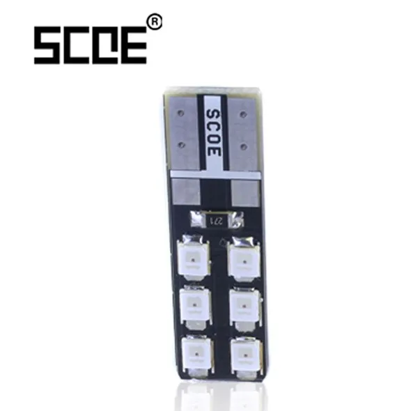 SCOE автомобильный Стайлинг 2x12SMD W5W светодиодный Передний Габаритный светильник лампа источник для Honda Insight 2013 восемь цветов на ваш выбор