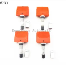 Dpqpokhyy X4 шины Давление датчики TPMS для Renault Clio MK3 2005-8200253215 433 МГц
