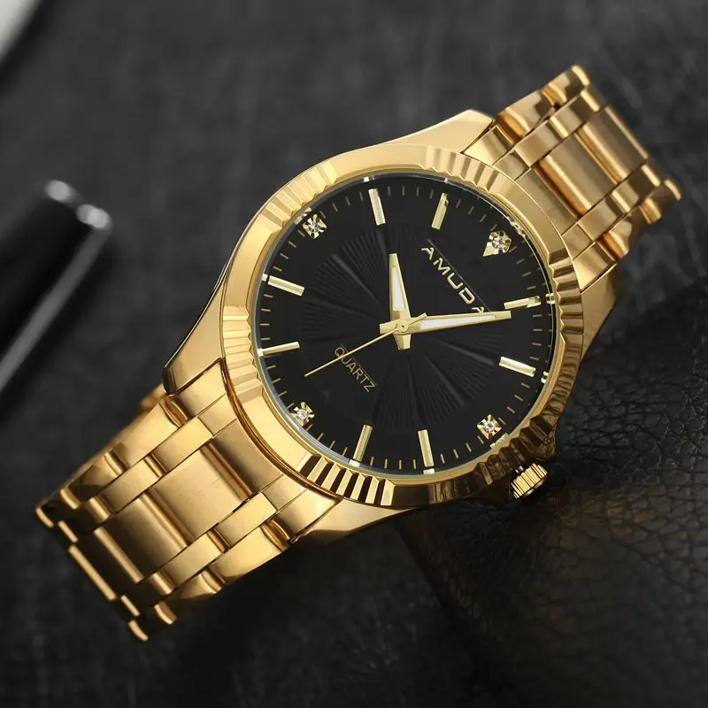 Prix pour AMUDA Hommes Horloge Montre D'affaires de Mode De Luxe Marque Complet En Acier Inoxydable Quartz-Montre Homme Montre-Bracelet En Gros Montre En Or hommes Prix pour AMUDA Hommes Horloge Montre D'affaires de Mode De Luxe Marque Complet En Acier Inoxydable Quartz-Montre Homme Montre-Bracelet En Gros Montre En Or hommes