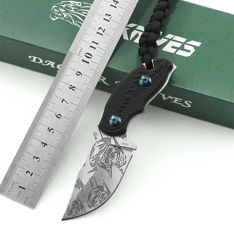 

SR S300A Quality Hunting Knife Survival Knives Fixed Pocket Knife Sharpener Karambit Blade G10 Handle Tactical Tool
