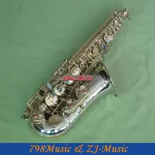 Профессиональный альтовый саксофон Ми-бемоль Saxofon sax High F# с чехлом