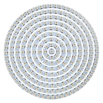 

WS2812B Ring 1 8 12 16 24 32 40 48 60 93 241 Bits LEDs WS2812B SK6812 5050 RGB LED Ring 5050 Built-in RGB addressable DC5V