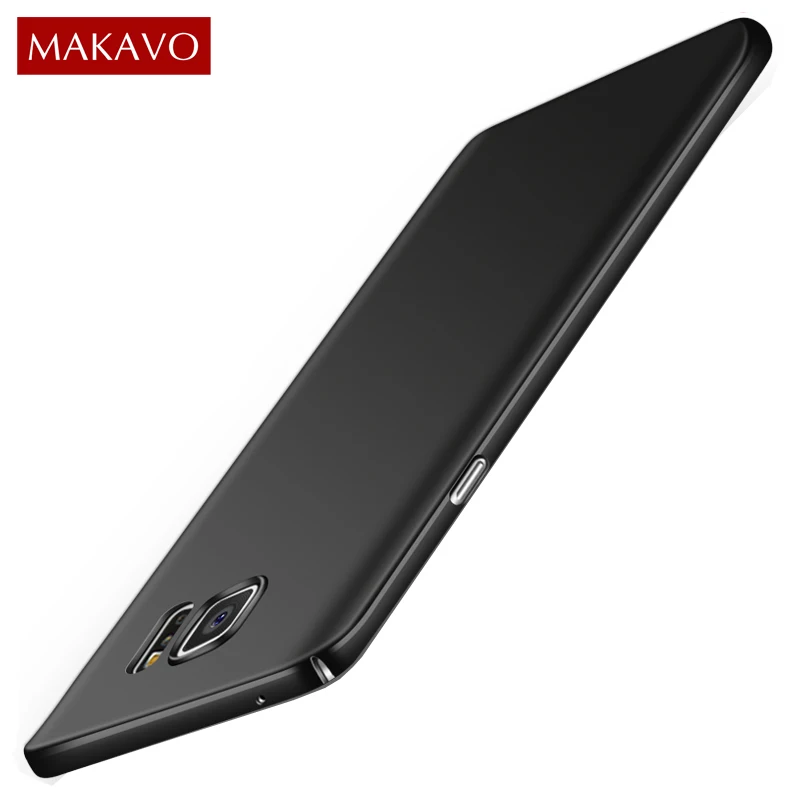MAKAVO For Samsung Galaxy Note 5 Case 360 Full Protection Matte Hard