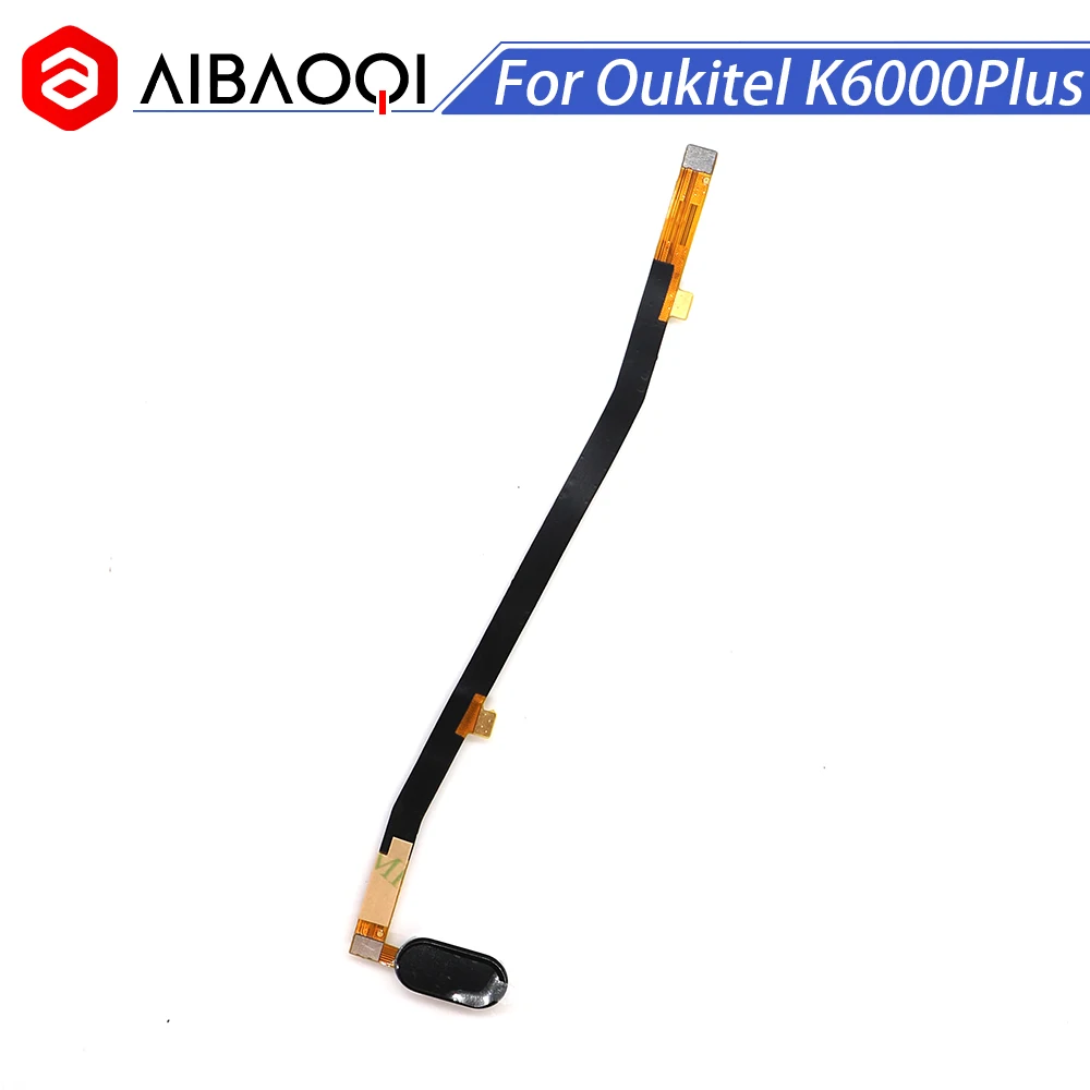 AiBaoQi бренд Oukitel K6000Plus датчик отпечатков пальцев кнопка домой шлейф Замена для телефона Oukitel K6000 Plus