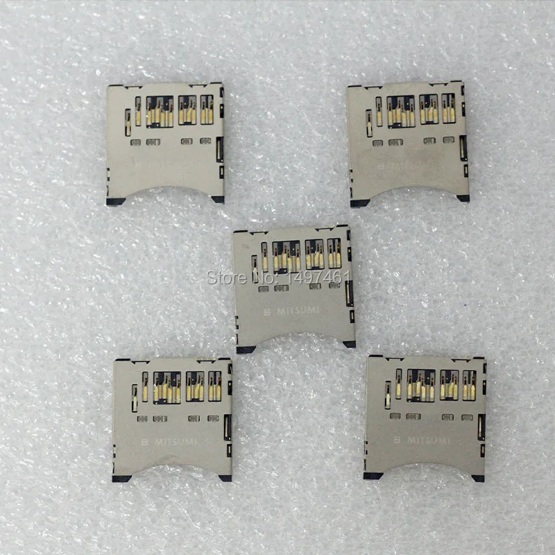 5PCS New SD memory card slot repair parts for Nikon D3200 D5200 D600