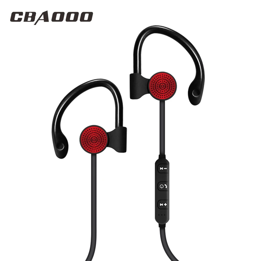 

CBAOOO K1 Earphone Bluetooth Wireless Earphones Sport Headphone Stereo bass headset with MIC bluetooth earbuds for xiaomi phone