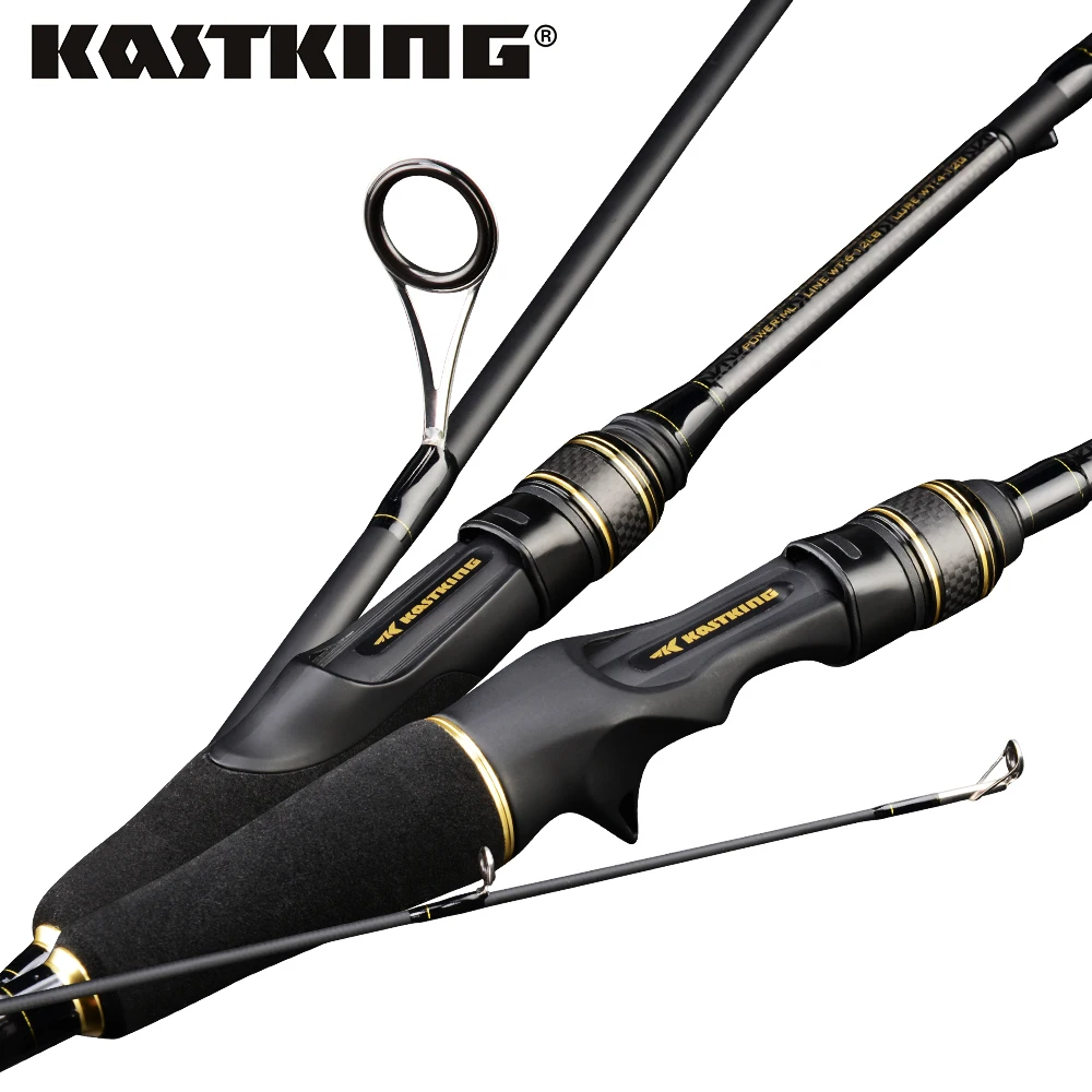 KastKing Stealth Fuji Guides Spinning Casting Fishing Rod Light Carbon