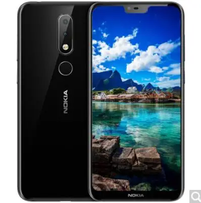 New Nokia X6 2018 64G ROM 4G RAM 3060mAh 16.0MP 3 Camera Dual Sim Android LTE Fingerprint 5.8 inch Octa Core Smart Mobile Phone