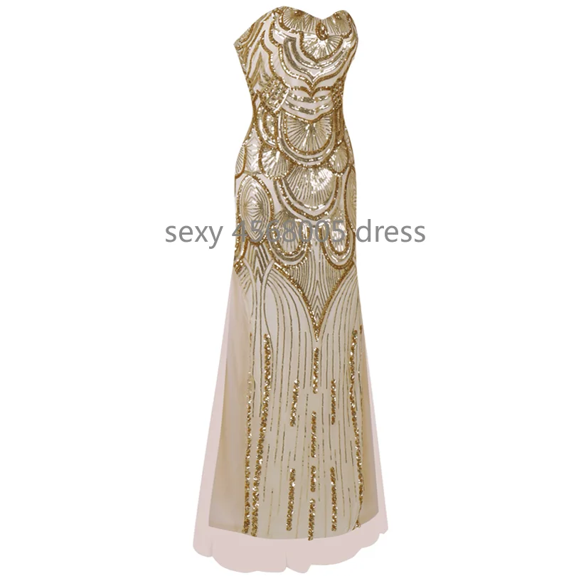 roaring twenties long dresses