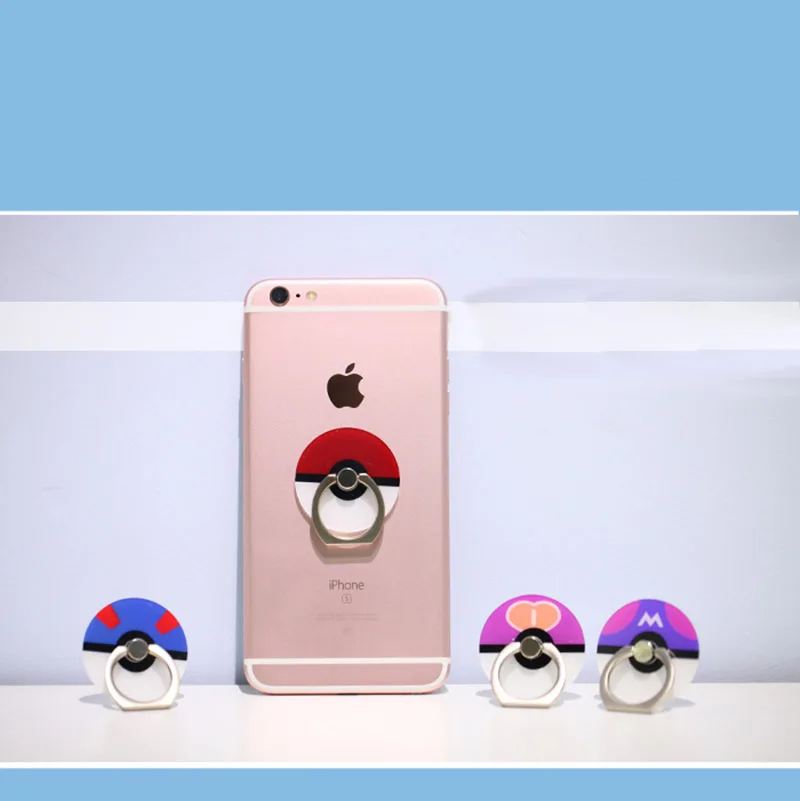 

Hand-made Pokemon Ball Go Magic Phone Stand Holder Ring New lz