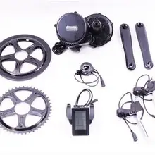 36V 500W центральный мотор электрический велосипед мотор преобразования комплект BBSO2 черный стандартный тип