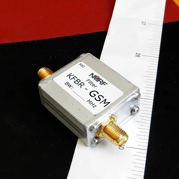 

860-960MHz band stop filter, GSM signal, SMA interface.