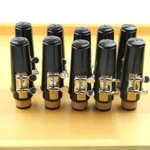 10 шт мундштук кларнета кларнет часть+ трости+ зажим+ крышка кларнета