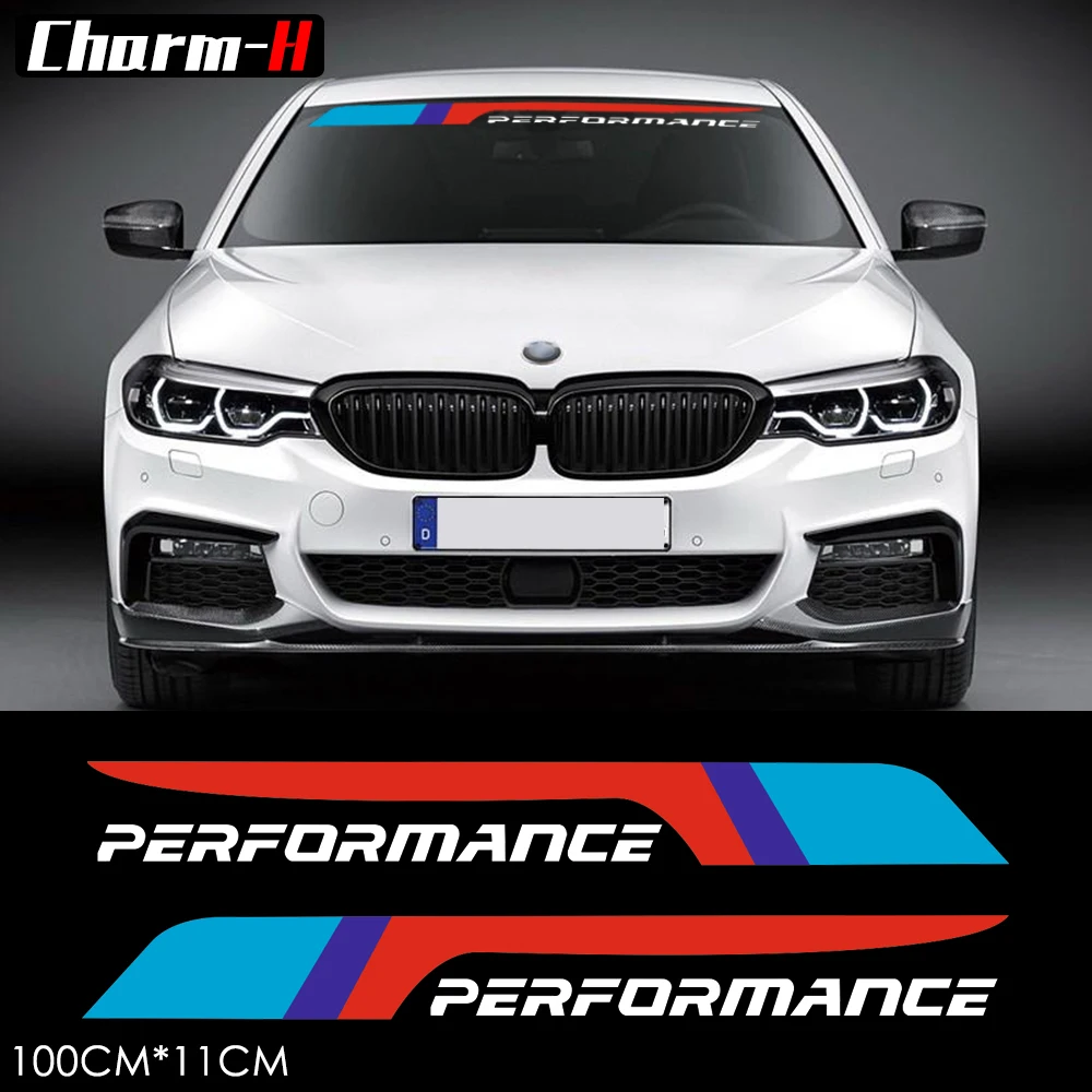 2 шт. светоотражающие наклейки на лобовое стекло для BMW F10 F20 M3 M5 e46 e60 e39 e90 f15 f16 f30 f31 |