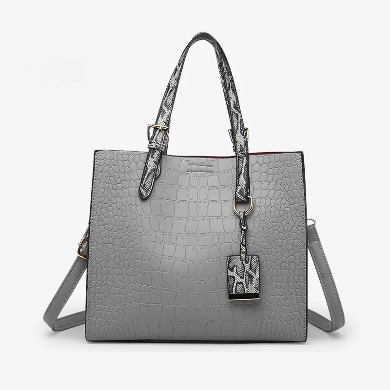 

Luxury Handbags Women Bags Designer 2019 Large Autumn Crocodile Tote Bags Messenger Ladies Shoulder Bags Crossbody bolsos mujer