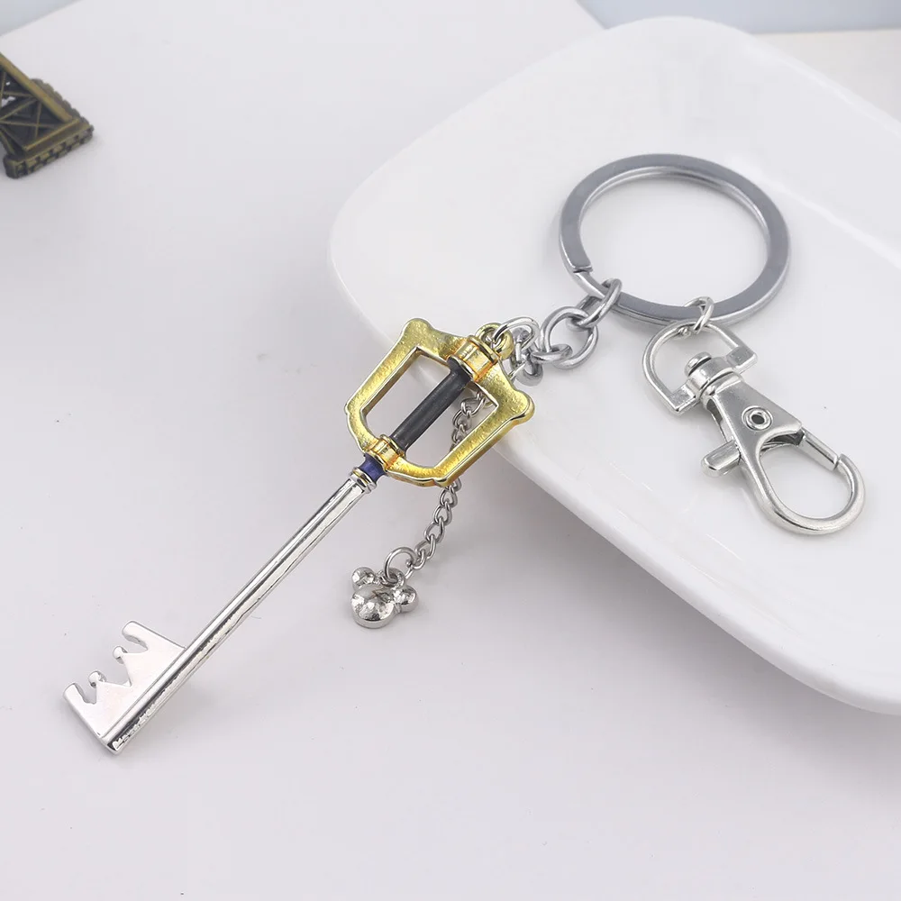 Kingdom Hearts аксессуары для косплея Sora's Keyblade подвески с ключиками брелок Аниме