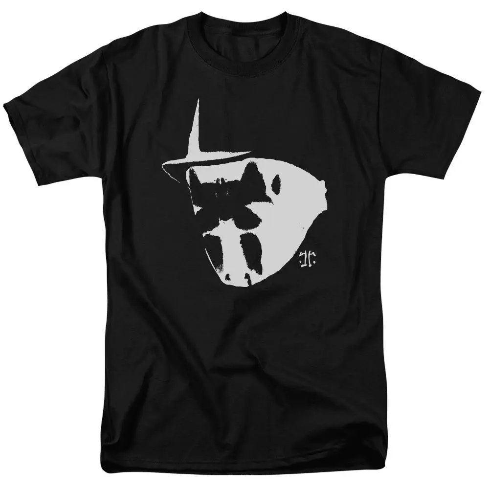 Часовая маска и символ Rorschach Лицензированная взрослая футболка S-3XL | Мужская