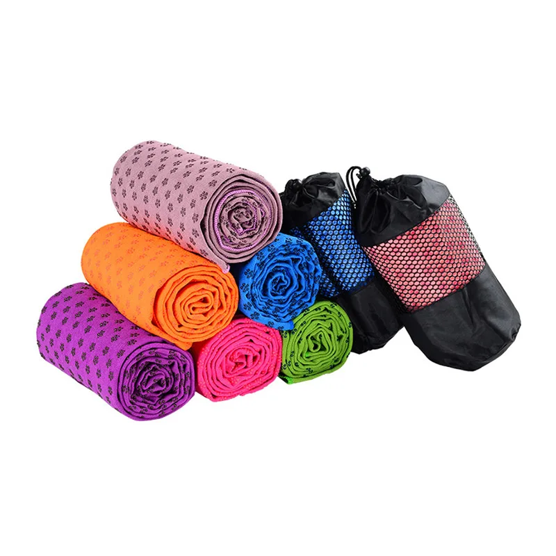 Anti slip Yoga Blankets Towel Comfortable Sports Fitness Exercise GYM