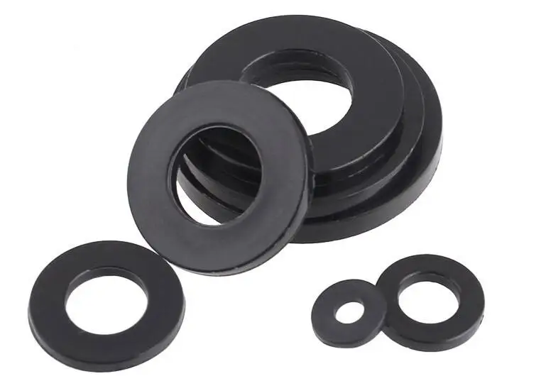 10Pcs-100Pcs DIN125 ISO7089 M2 M2.5 M3 M4 M5 M6 M8 M10 Plastic Nylon Washer Plated Flat Washer Seals Gasket Ring