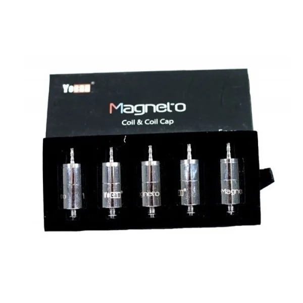 

Original Yocan Magneto Coil Head Replacement Wax Head with Magnetic Cap Dab Tool Pure Fit Magnetic Wap Kit 5pcs