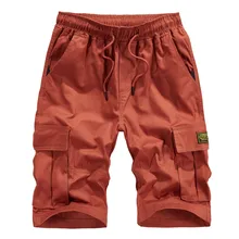 Fashsiualy бермуды masculina мужские летние на открытом воздухе повседневные свободные чистые комбинезоны различных цветов пляжные спортивные шорты брюки шорты мужские