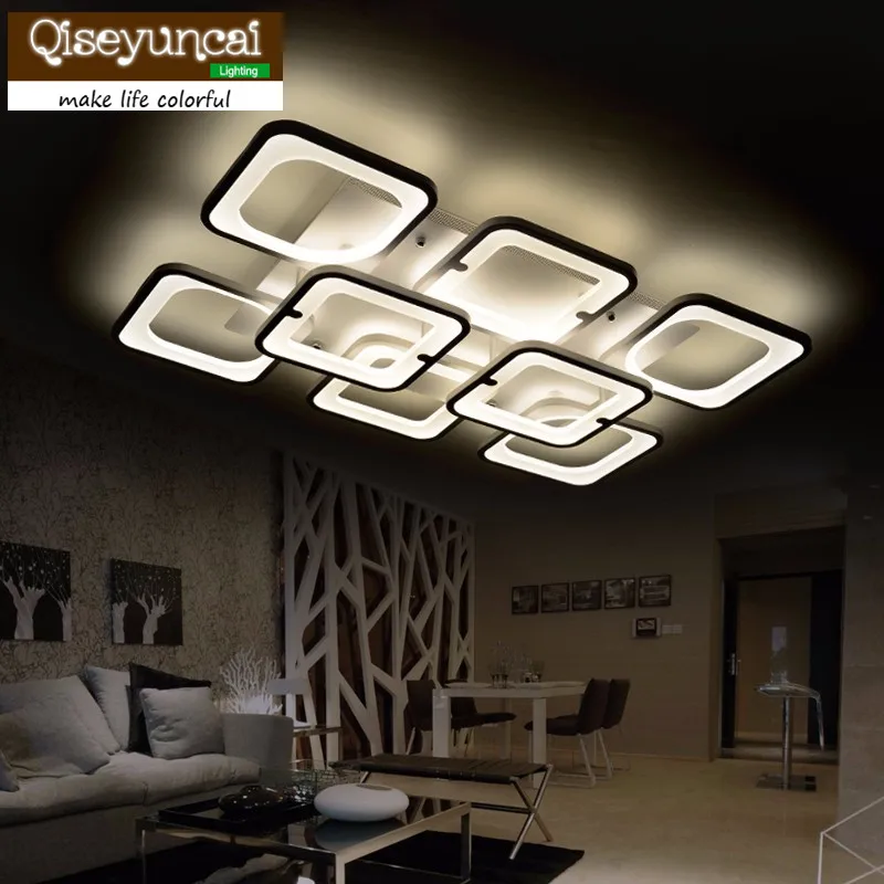 

Dimmable modern led chandelier lights for living room bedroom kids room surface mounted led home indoor ceiling chandelier lamp