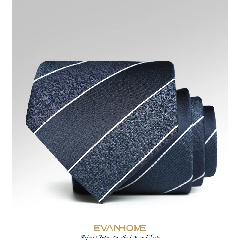 Классический синий полосатый 8 см шириной 148 см длинные Галстуки для Для мужчин Gravatas моды Бизнес офисные салон Для мужчин S костюм Интимные