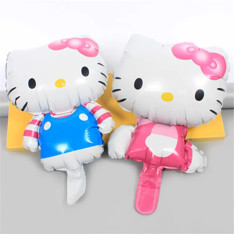 Мультфильм hat116 * 68 см Большой размер hello kitty кошка мультфильм Свадьба День рождения украшение Надувная мультяшная шляпа