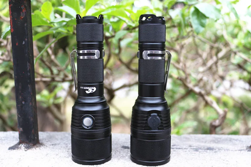 Eagle Eyes X6R CREE XM L2 U3 1000LM USB Rechargeable LED Flashlight 