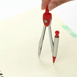 Металл чертеж чертежа Математика школьные компасы набор с карандашом пополнения канцелярские студентов развивающие инструменты