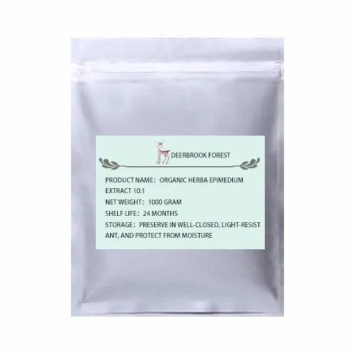 1000g(35.3oz) Сертифицированный USDA и EC органический экстракт эпимедии 10:1 icariin органический экстракт роговой козы 10:1 - Цвет: 1000g(35.3oz)