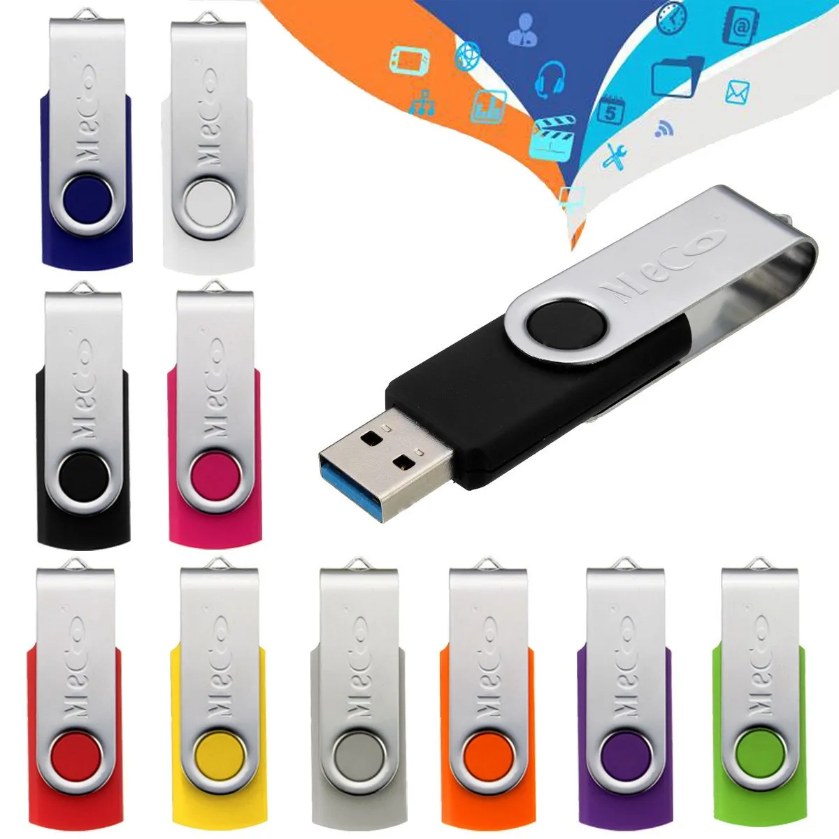 64GB Multi Color USB3 0 Flash Drive font b Disk b font Super Mini Pen Drive