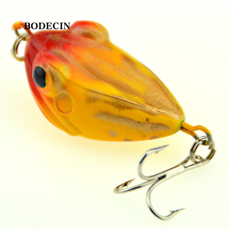 Hard Fishing Crazy Frog Lures Bass Lure CrankBait For Carp Fish With Hooks Tackle Isca Artificial Fake Laser Baits 4cm6g (9)