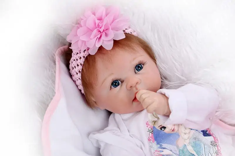 

NPK Reborn Babies Realistic Silicone Reborn Dolls 22 Inch/55 cm,New Arrival Lifelike Baby Reborn Toys for Kid's Birthday Gift