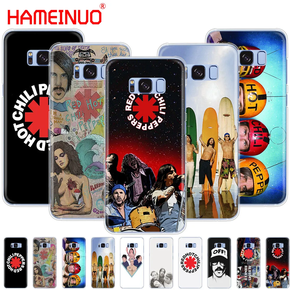 

HAMEINUO Red Hot Chili Peppers cell phone case cover for Samsung Galaxy S9 S7 edge PLUS S8 S6 S5 S4 S3 MINI
