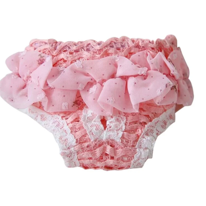

Female Dog Shorts Puppy Physiological Pants Diaper Pet Underwear Dot Print Dog Panties Strap For Dogs