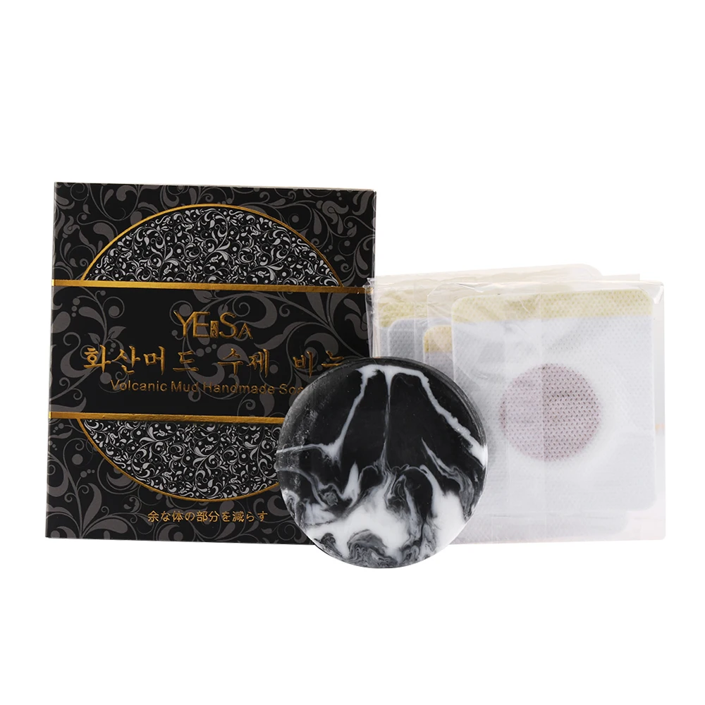 skin whitening soap Mineral Mud Volcanic Mud Soap Face Body Clear Anti
