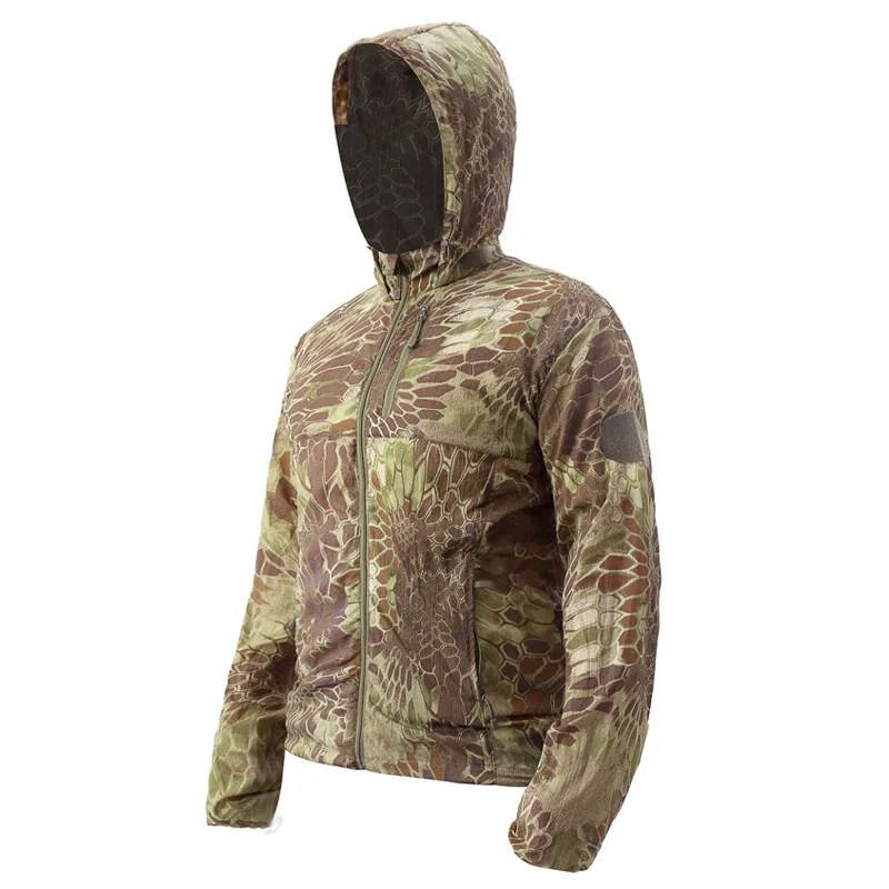 

Multicam Tropic Camo Hunting Jacket MTP Ripstop Field Hunting Jakcet MTP for Outdoor Hunting Jacket with Hoody