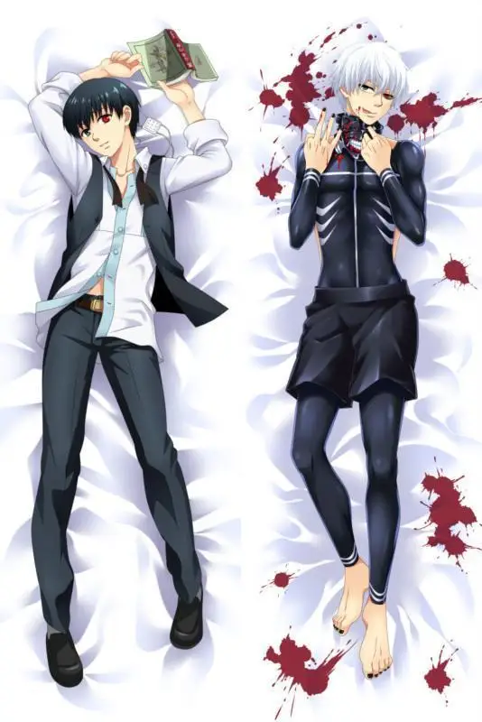 Июль из японского Аниме Tokyo Ghoul для крутых мальчишек Ken Kaneki отаку Dakimakura тела декоративная наволочка для подушки Чехол обниматься тела Чехол