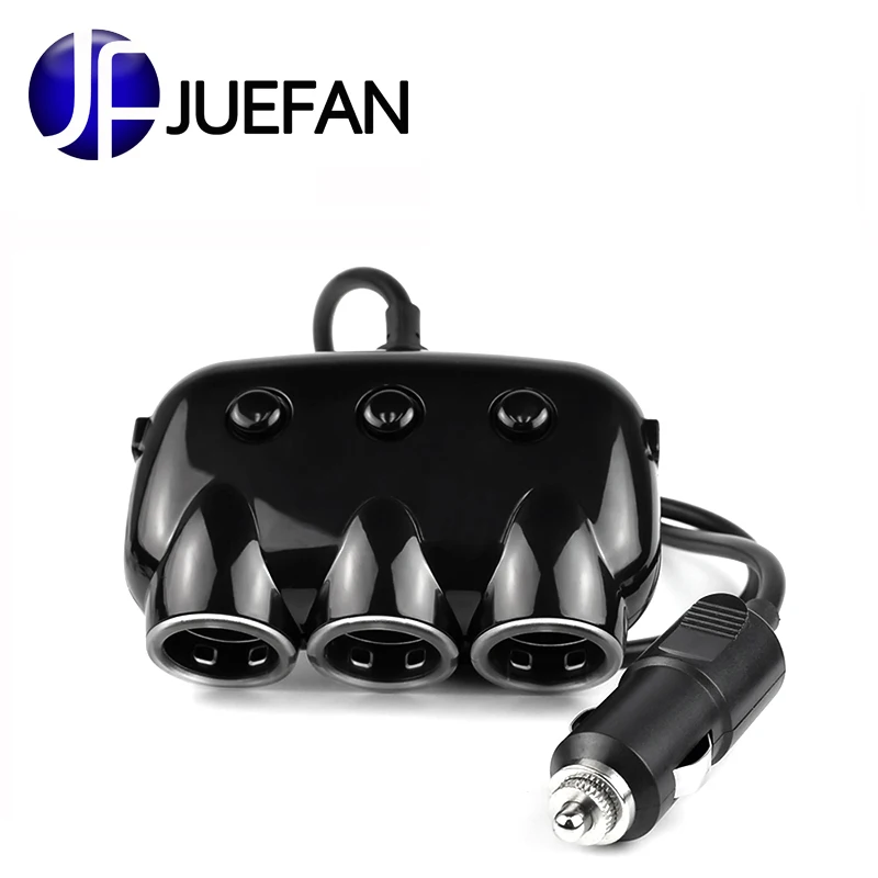 Новинка 5В 1а + 2.1A 2 USB порта 3 полосная Автомобильная розетка прикуриватель