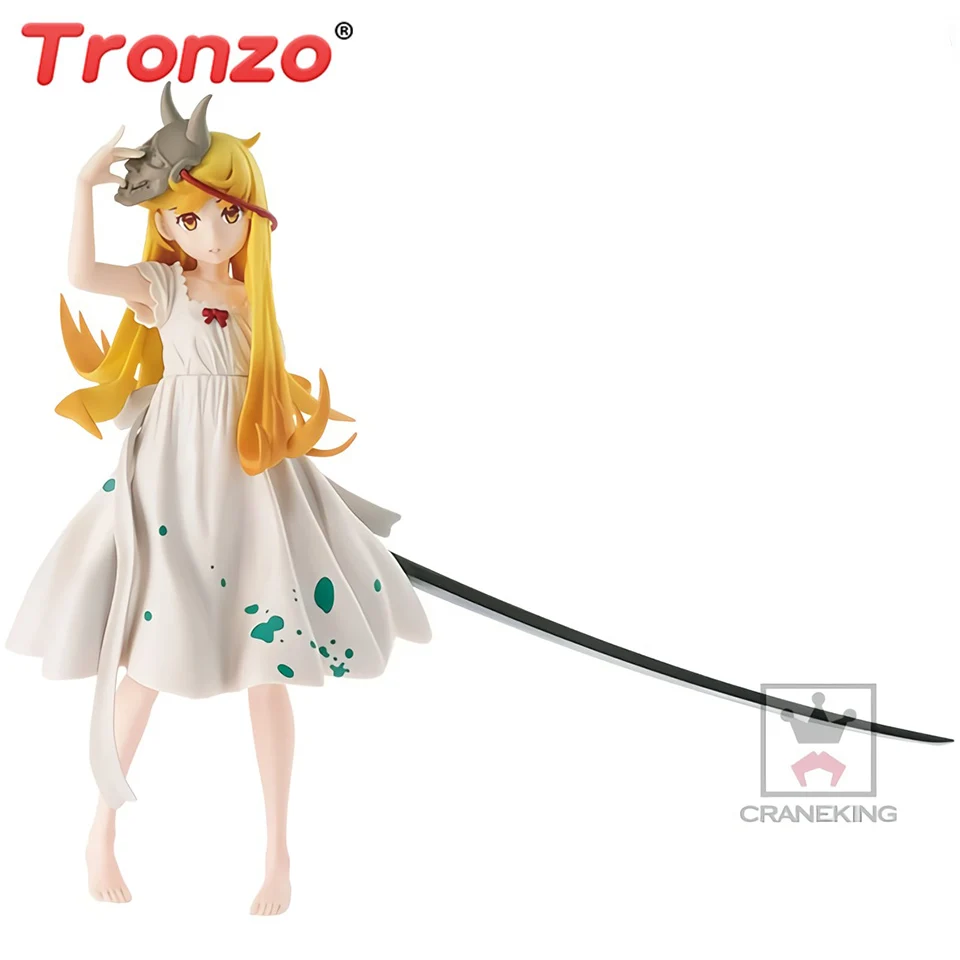 Tronzo BANPRESTO фигурка Oshino Shinobu Коллекционная ПВХ сексуальная фигура экшн-модель Bakemonogatari Shinobu фигурка