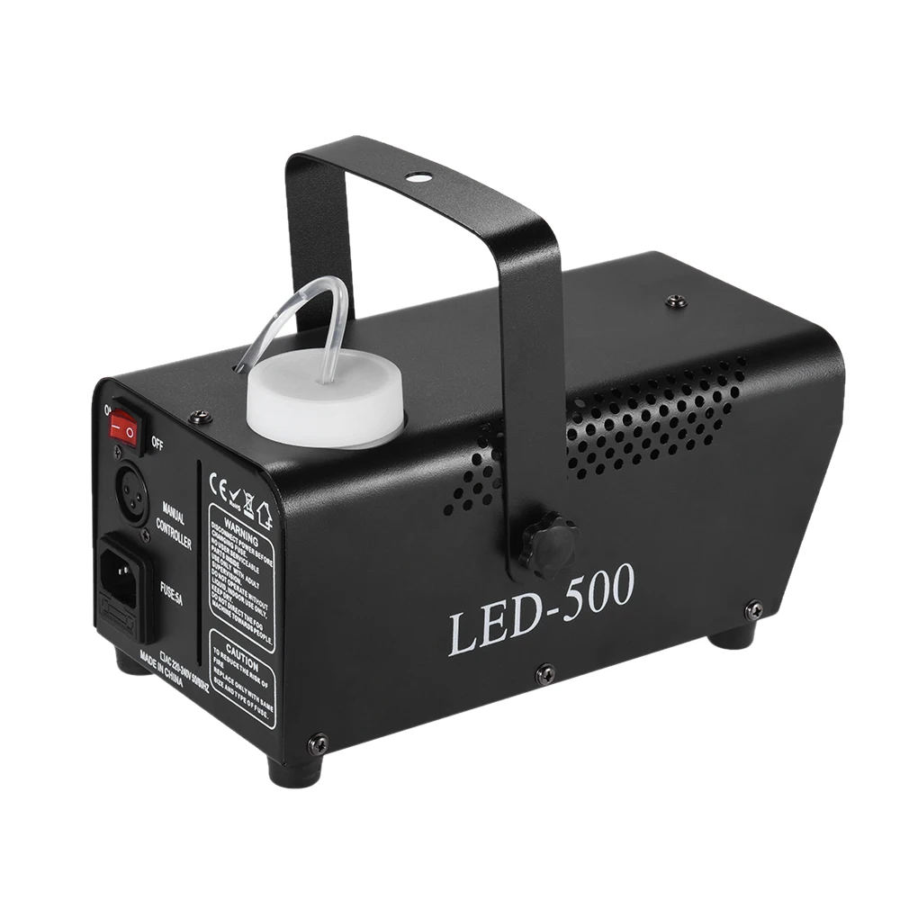 Colorful 400 Watt Fogger Fog Smoke Machine con LED Luci di Colore (Rosso, blu, verde) Telecomando a Filo per il Partito Concerto Dal Vivo