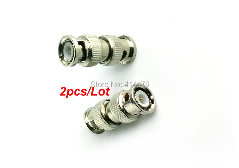 

CCTV BNC Male to Male extender Adapter Connectors RG59 Coaxial Coupler for Video Surveillance Security Camera or DVR Kit